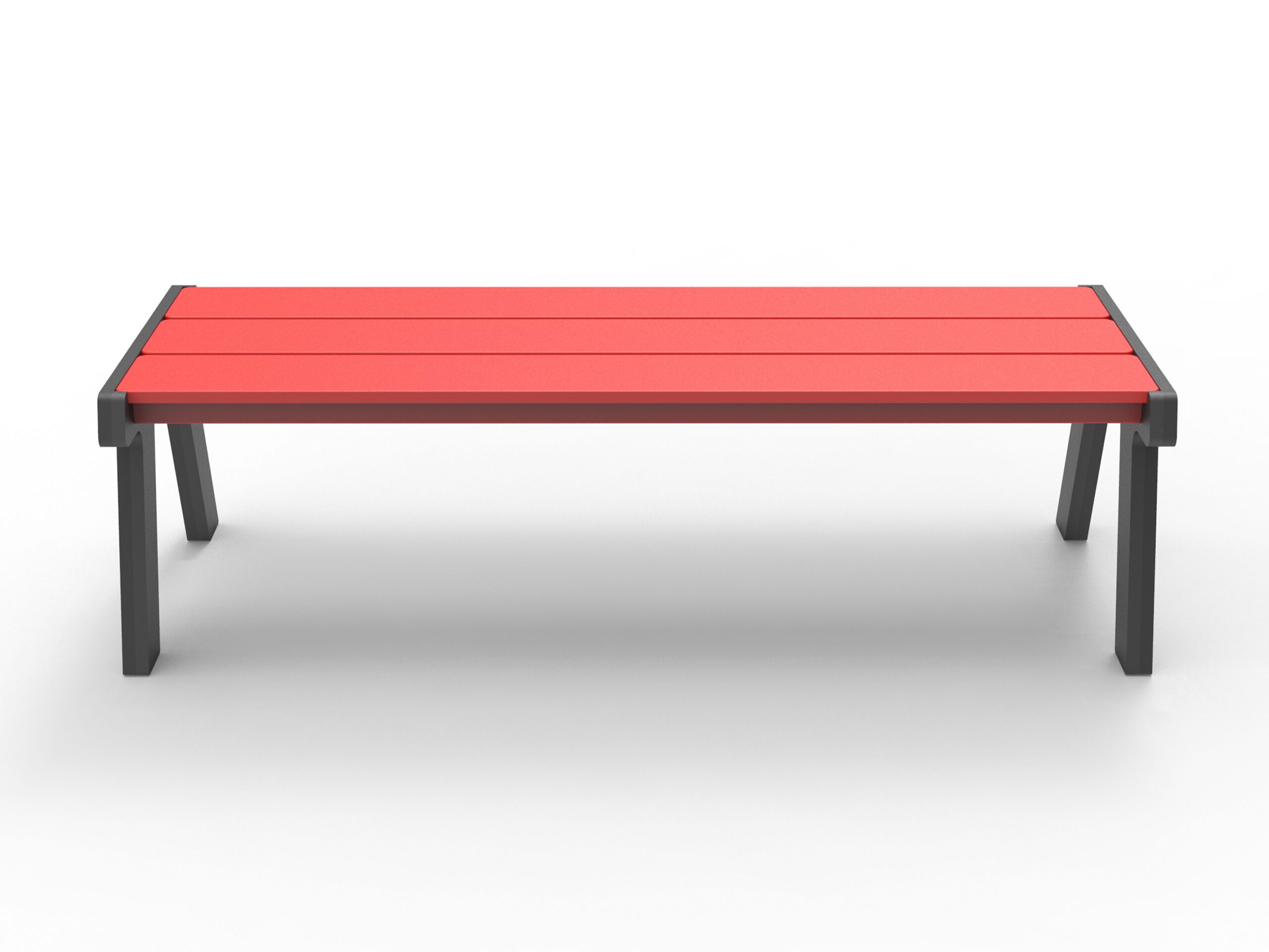 Скамейка из полиэтилена без спинки Donye MOONLIGHT ARCH-00135157 - Вид №7