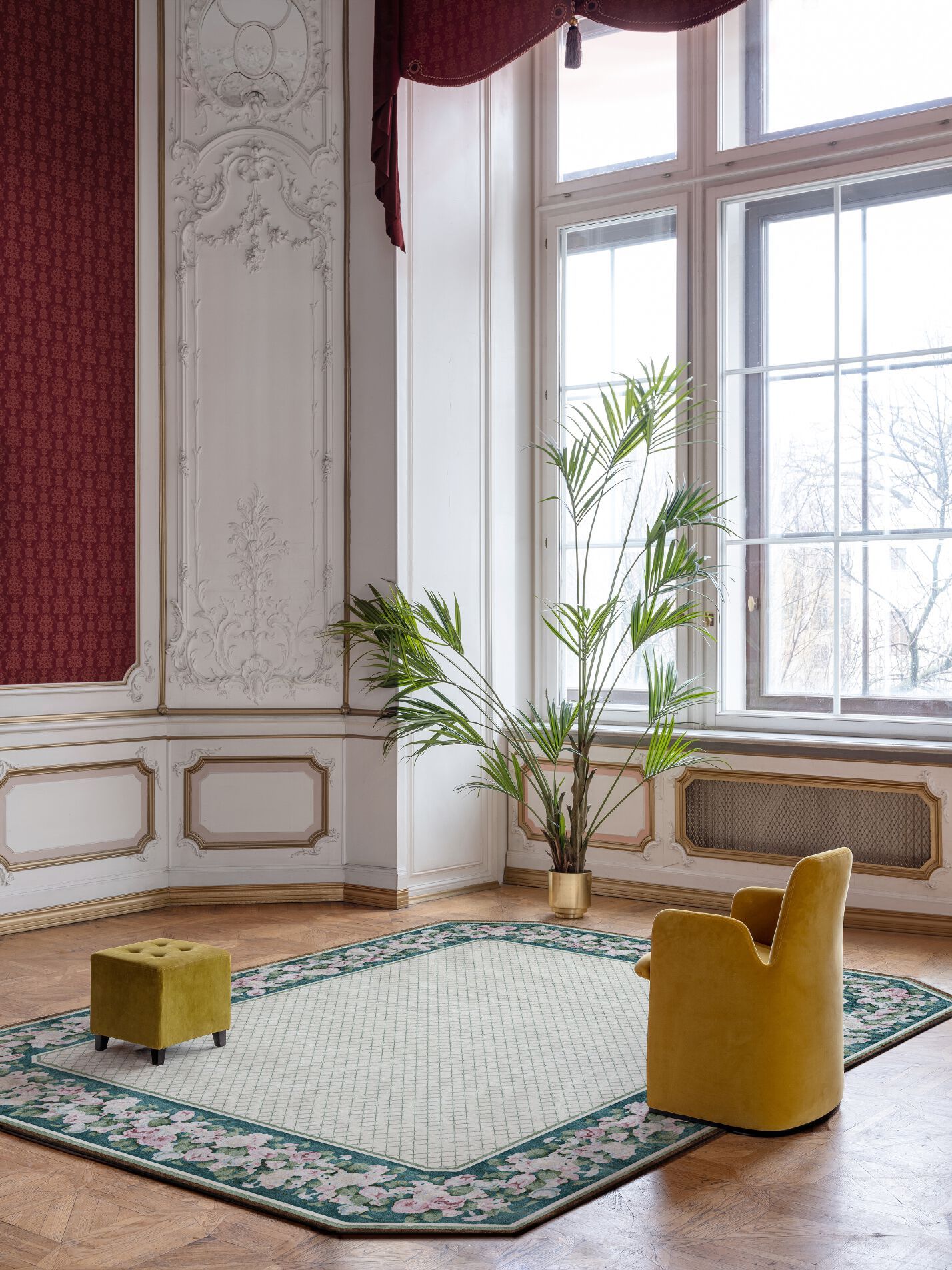 Шелковый ковер ручной работы Tapis Rouge Archive ARCH-00078573 - Вид №3