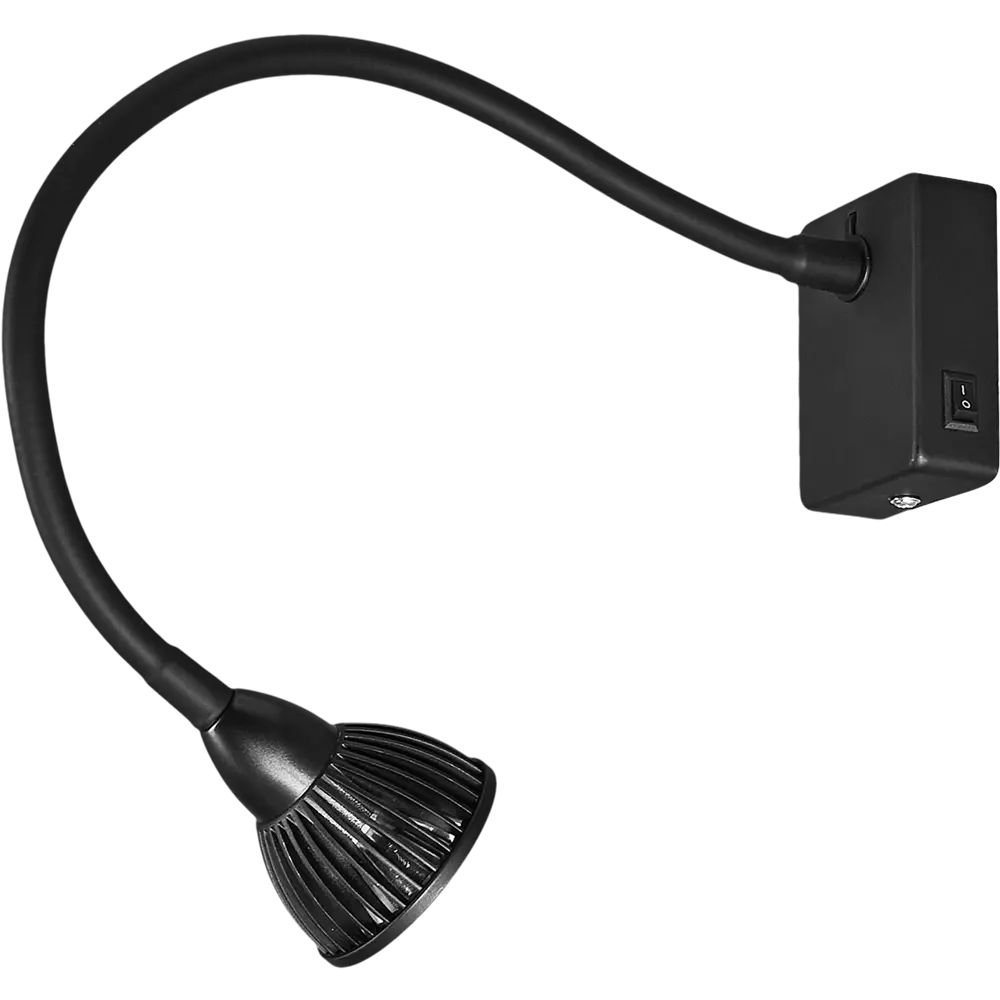 Бра светодиодное Cercare 1x7 Вт металл/пластик цвет чёрный Arte Lamp STLM-2049394 - Вид №2