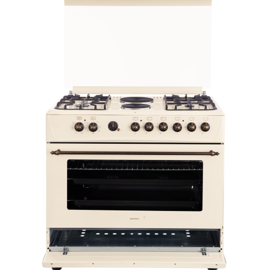 9016702 Комбинированная плита NORDFROST GE 9262 YR бежевый STDN-0083357 - Вид №1