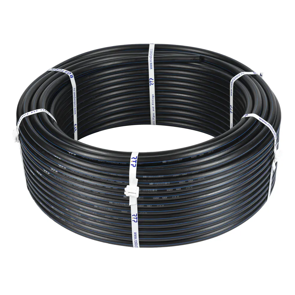 Труба ПНД РТП PE 100 63x3.8 PN10 1 м на отрез бухта 50 м STLM-2094252