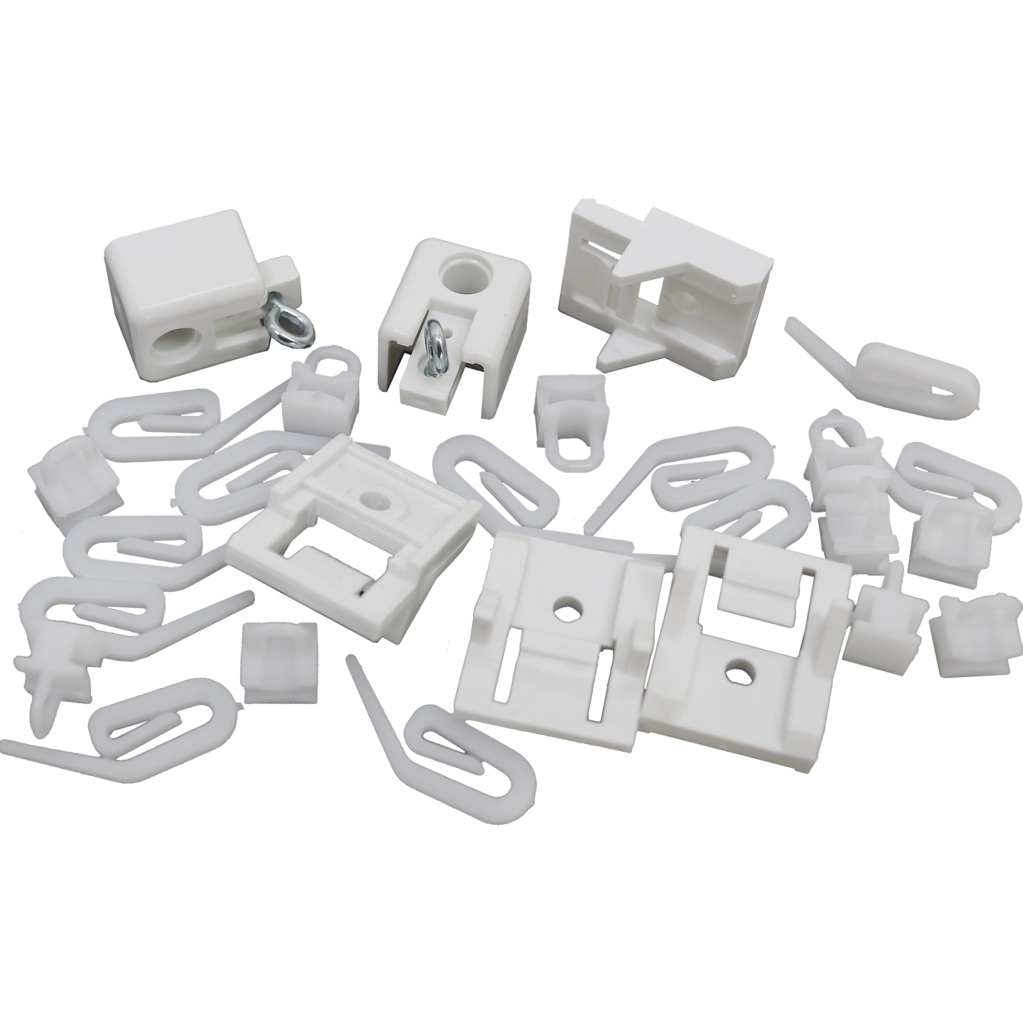 85590819 Монтажный комплект для однополосного профиля 240 см пластик цвет белый Santreyd  - Вид №1