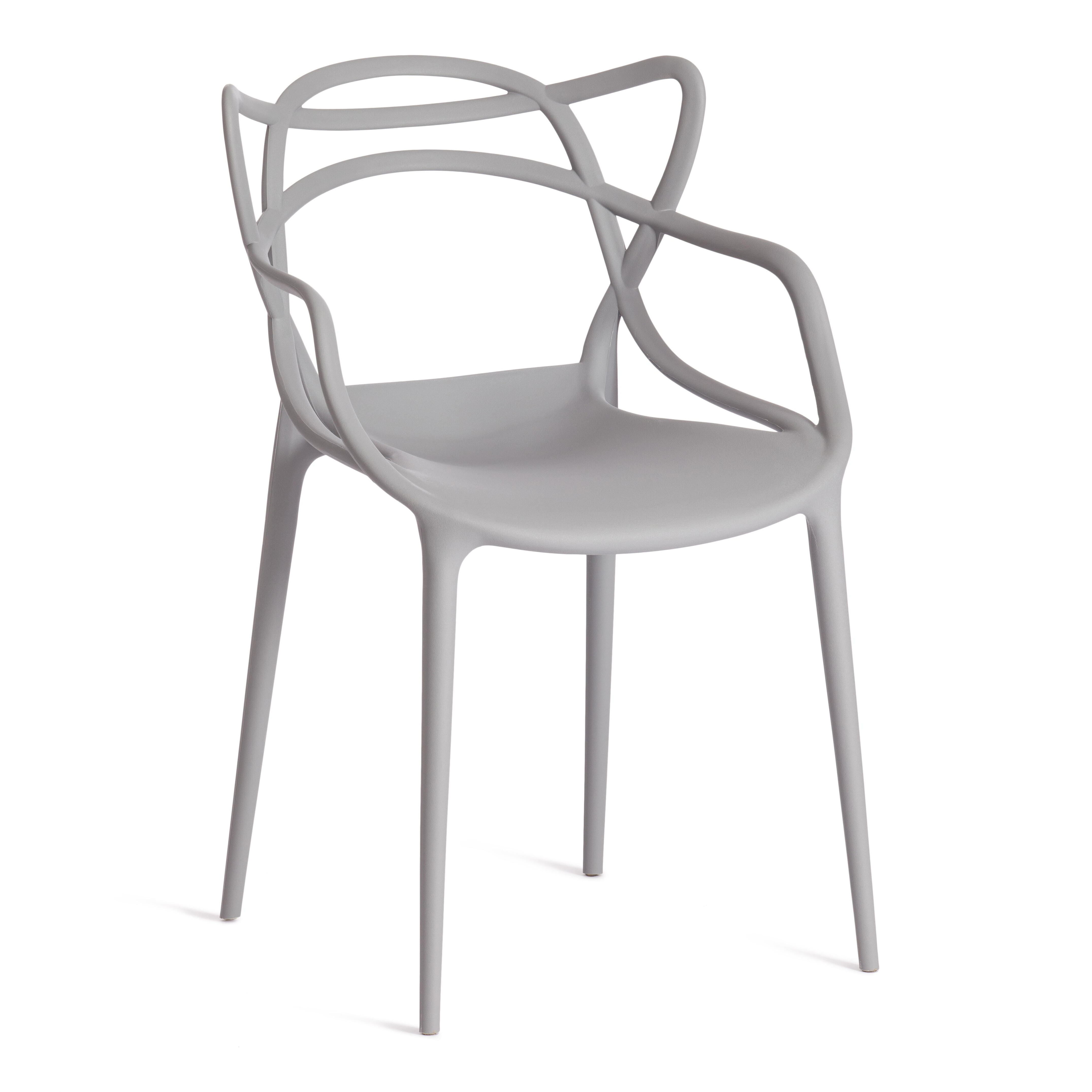 91092630 Кухонный стул Cat chair mod. 028 84х56х55 см пластик цвет серый MODERN STLM-0480149 TETCHAIR