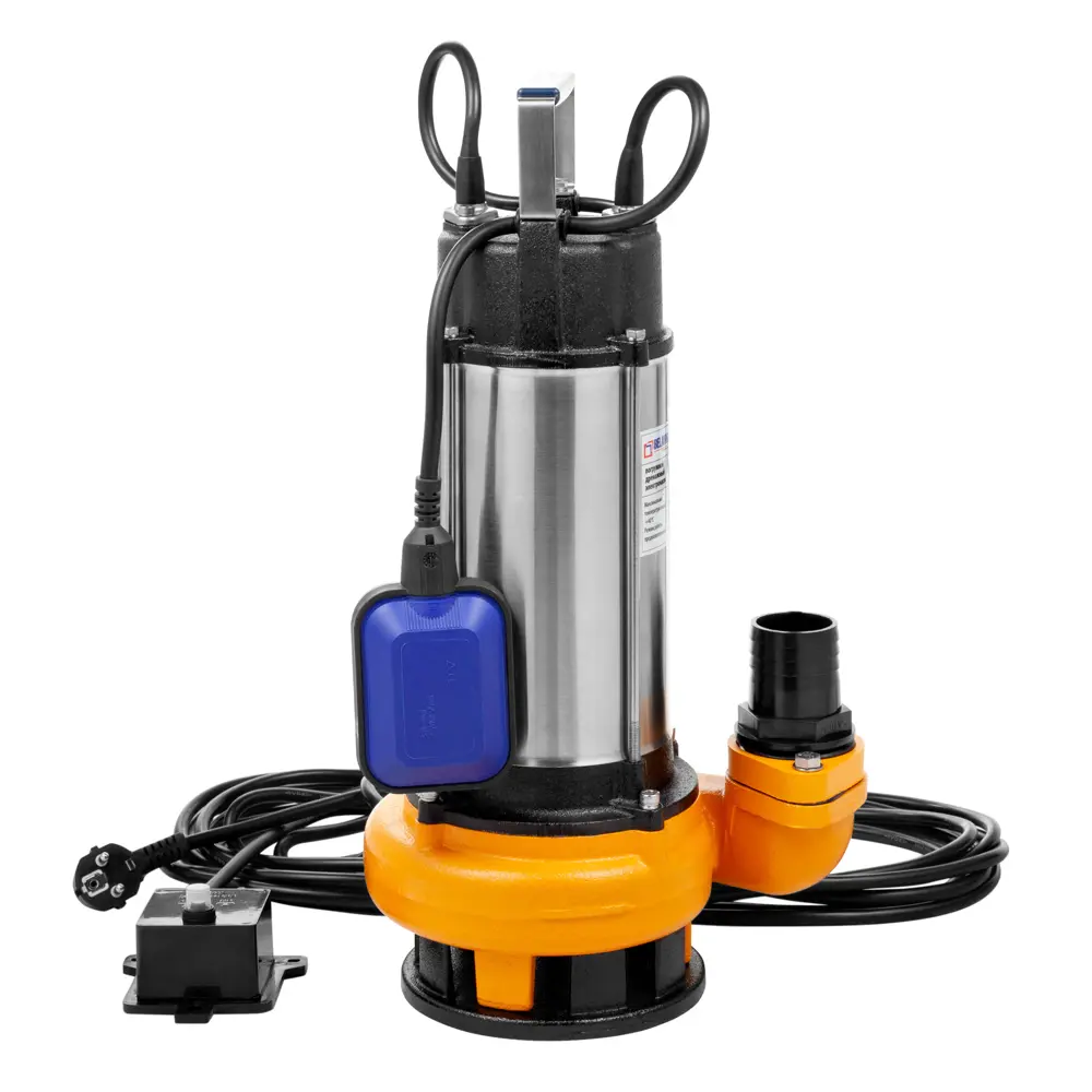 Насос дренажный Belamos DWP 1800 CS 433 л/мин с измельчителем Santreyd STLM-2064596