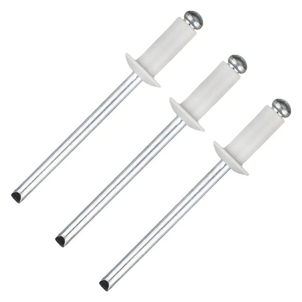 Заклёпка Matrix RAL9003 4х10 мм цвет белый 50 шт STLM-2150159