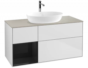 Villeroy&Boch Тумба под раковину Прямоугольная версия F823PHMT Finion White Matt Lacquer