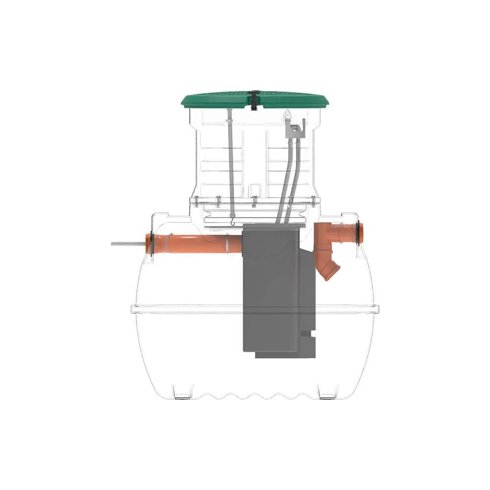 Септик трехкамерный Rostok Ground 3 Pro 1200 литров 420 л/сутки STLM-2120997 - Вид №5