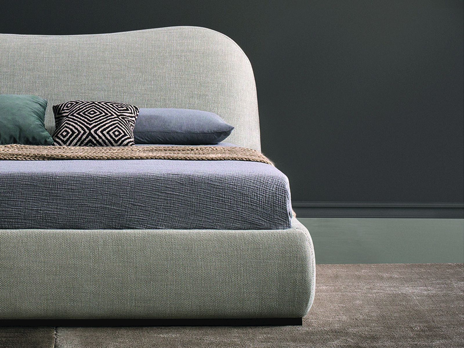 Двуспальная кровать для хранения ткани BODEMA AURORE ARCH-00144614 - Вид №1