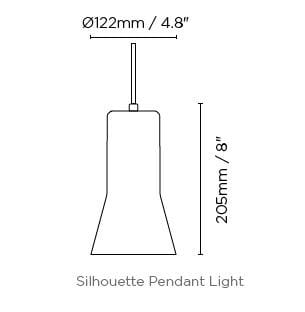 Выдувное стекло светодиодный подвесной светильник Ross Gardam Силуэт ARCH-00151109 - Вид №3