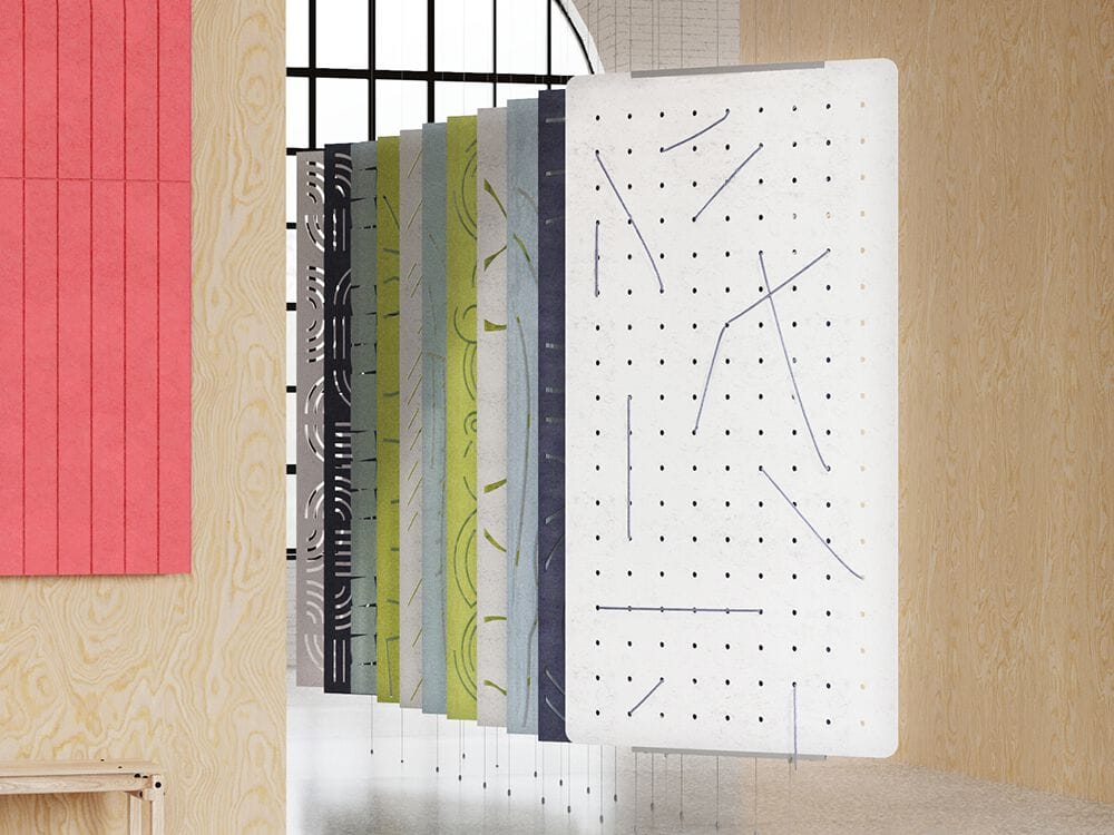 Подвесная офисная акустическая панель Askia INTERACTIVE ARCH-00057685