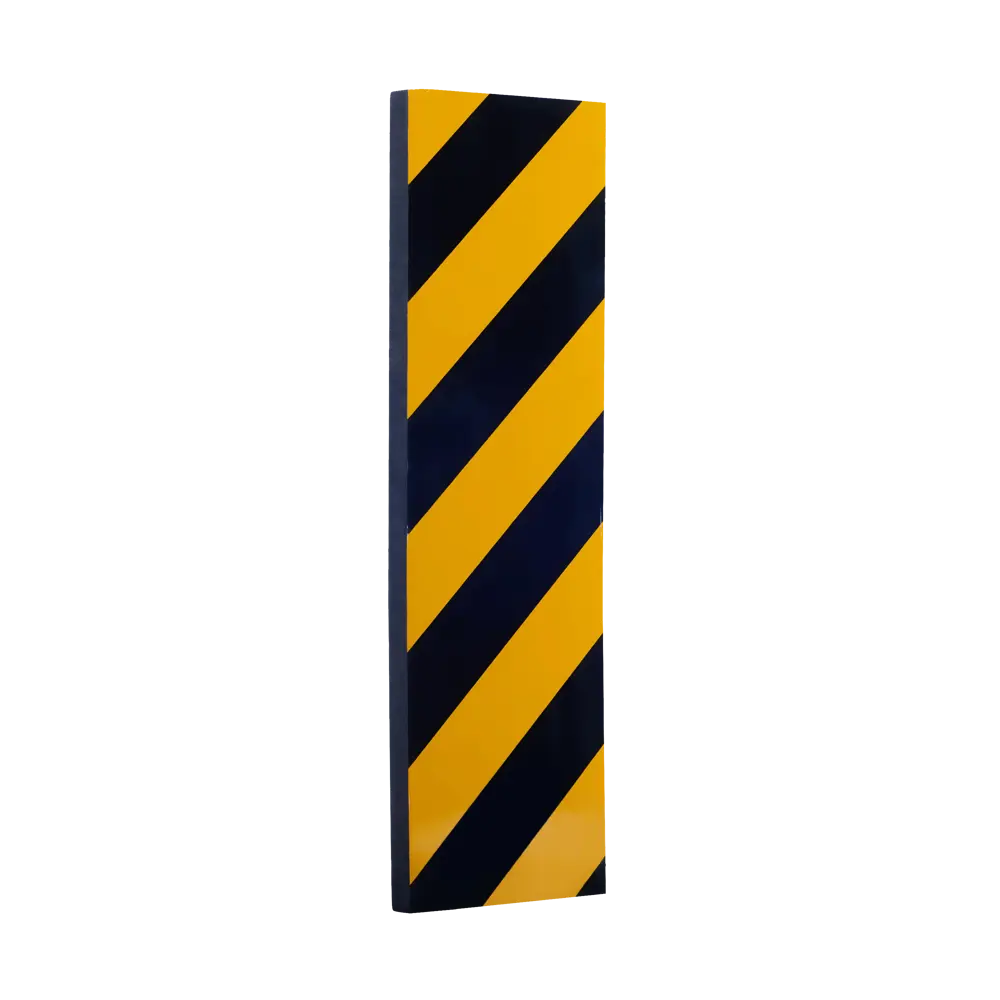 Демпфер для стен Standers прямой 50x15 см, пластик, цвет чёрный STLM-2199484