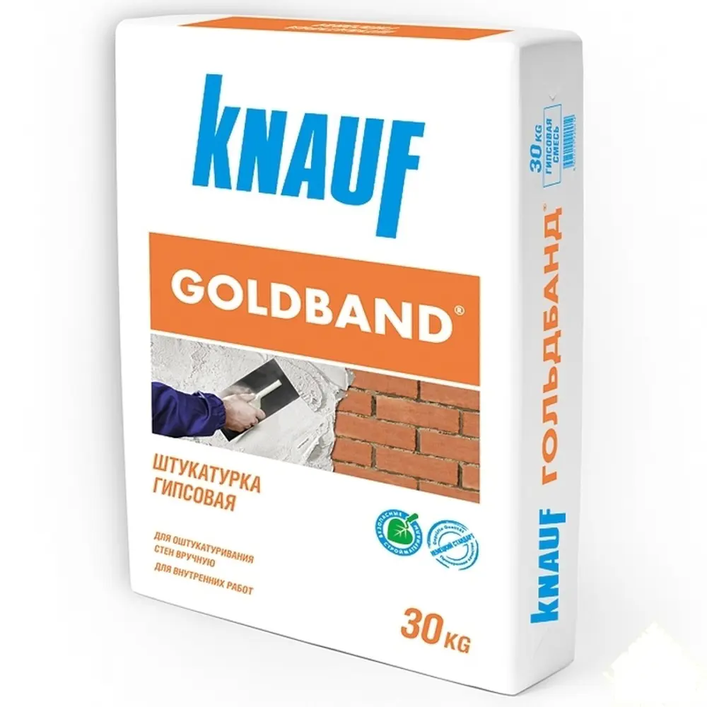Штукатурка гипсовая Knauf Гольдбанд 30 кг Goldband STLM-2098799