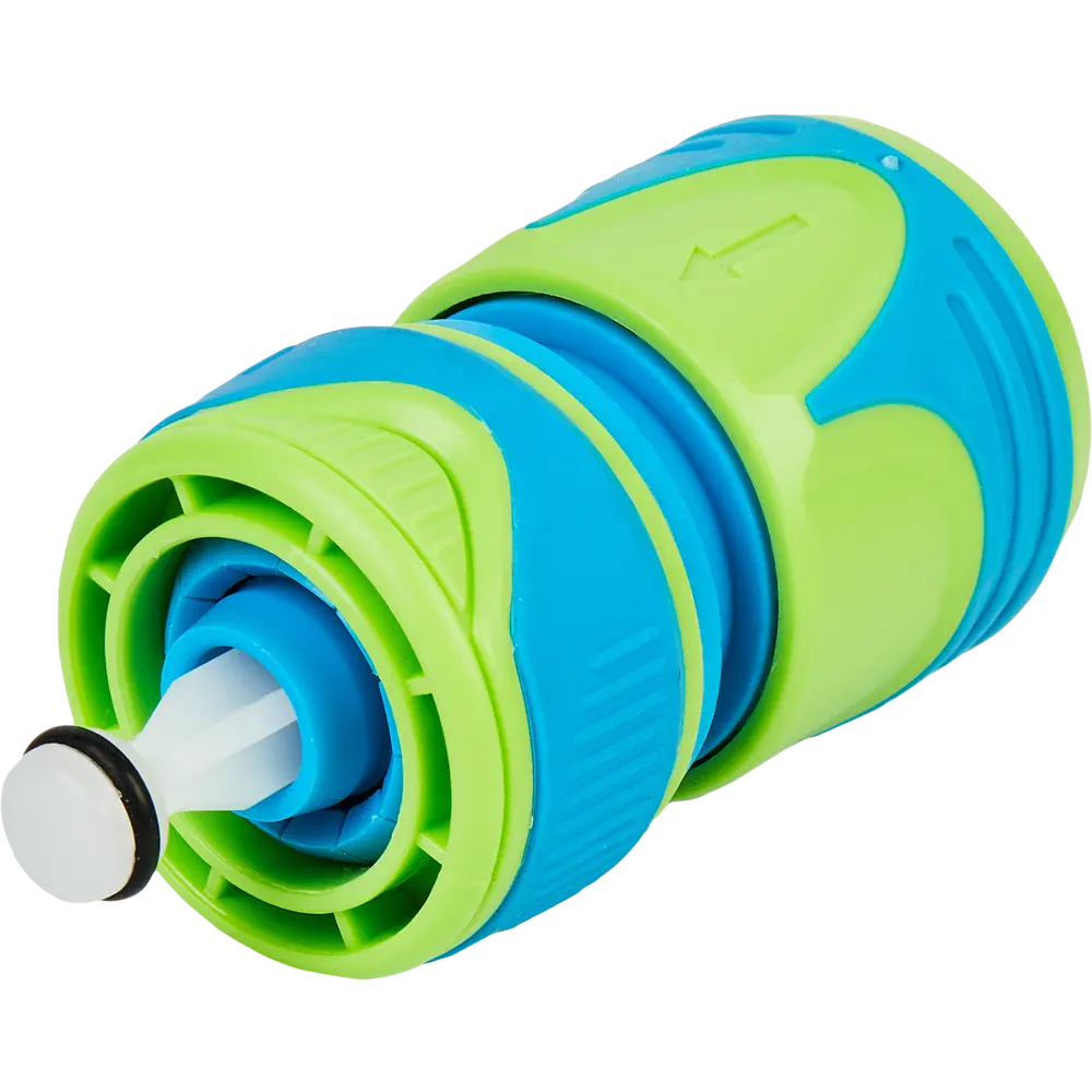 PALISAD LUXE 65778 - Быстросъемный соединитель для шланга с аквастопом 1/2" 86353881 STLM-0068017