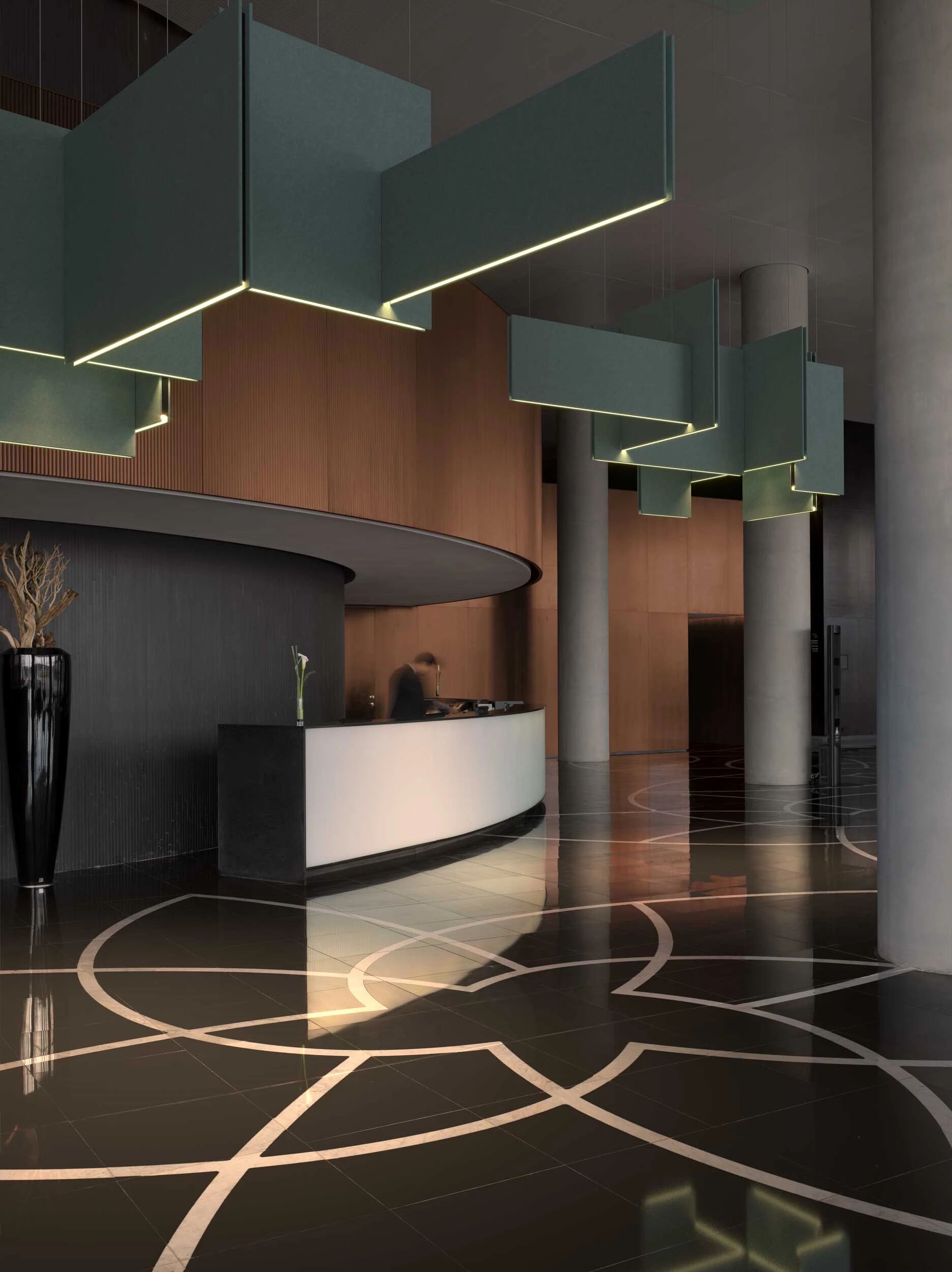 Рециркулированный Pet LED акустический подвесной светильник PROLICHT Колыбельная ARCH-00075621 - Вид №9