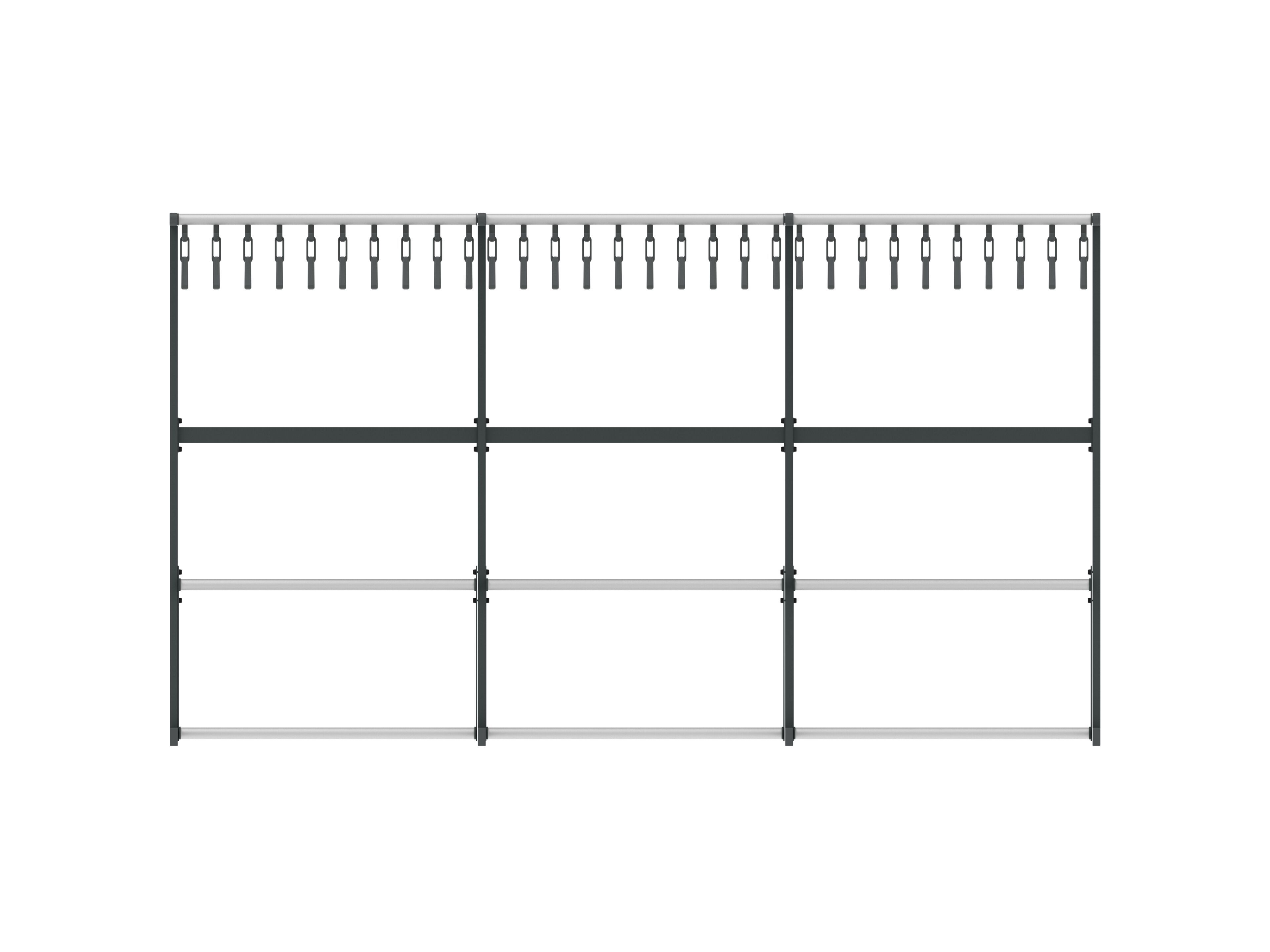 Стальная вешалка с порошковым покрытием с держателем зонта FUNCTIONALS Tertio ARCH-00065587 - Вид №8