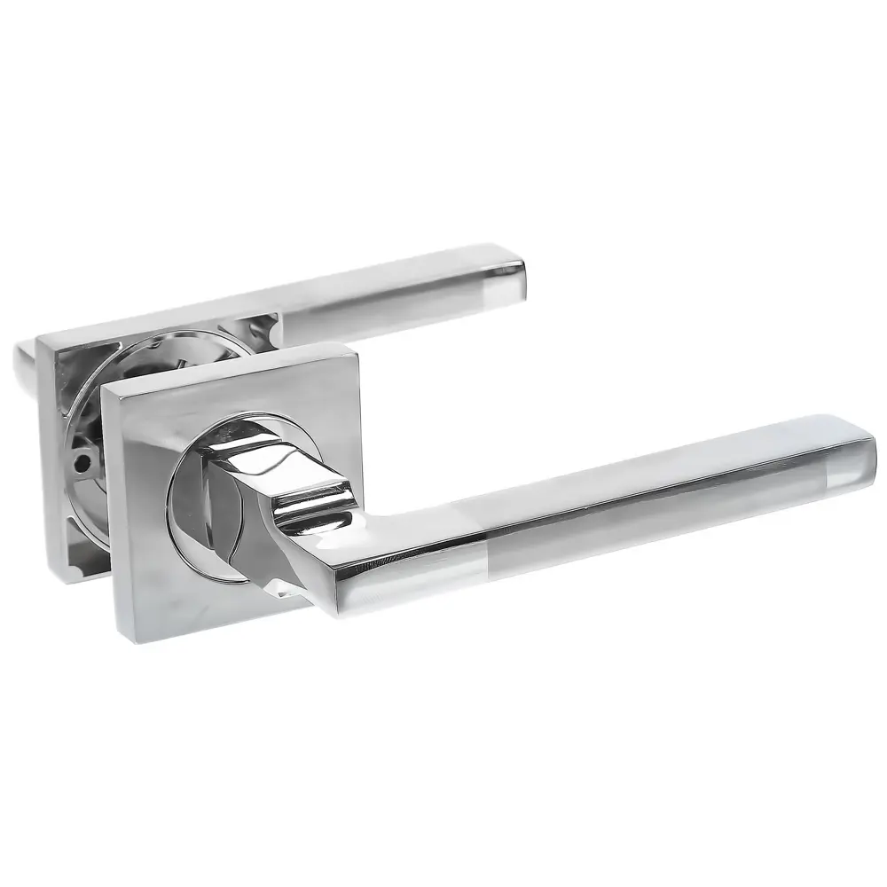 Дверная ручка Inspire, без запирания, комплект, цвет хром STLM-2171993 - Вид №1