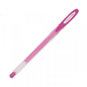 444558 Гелевая ручка "UM-120AC", 0,7 мм, розовая Uni