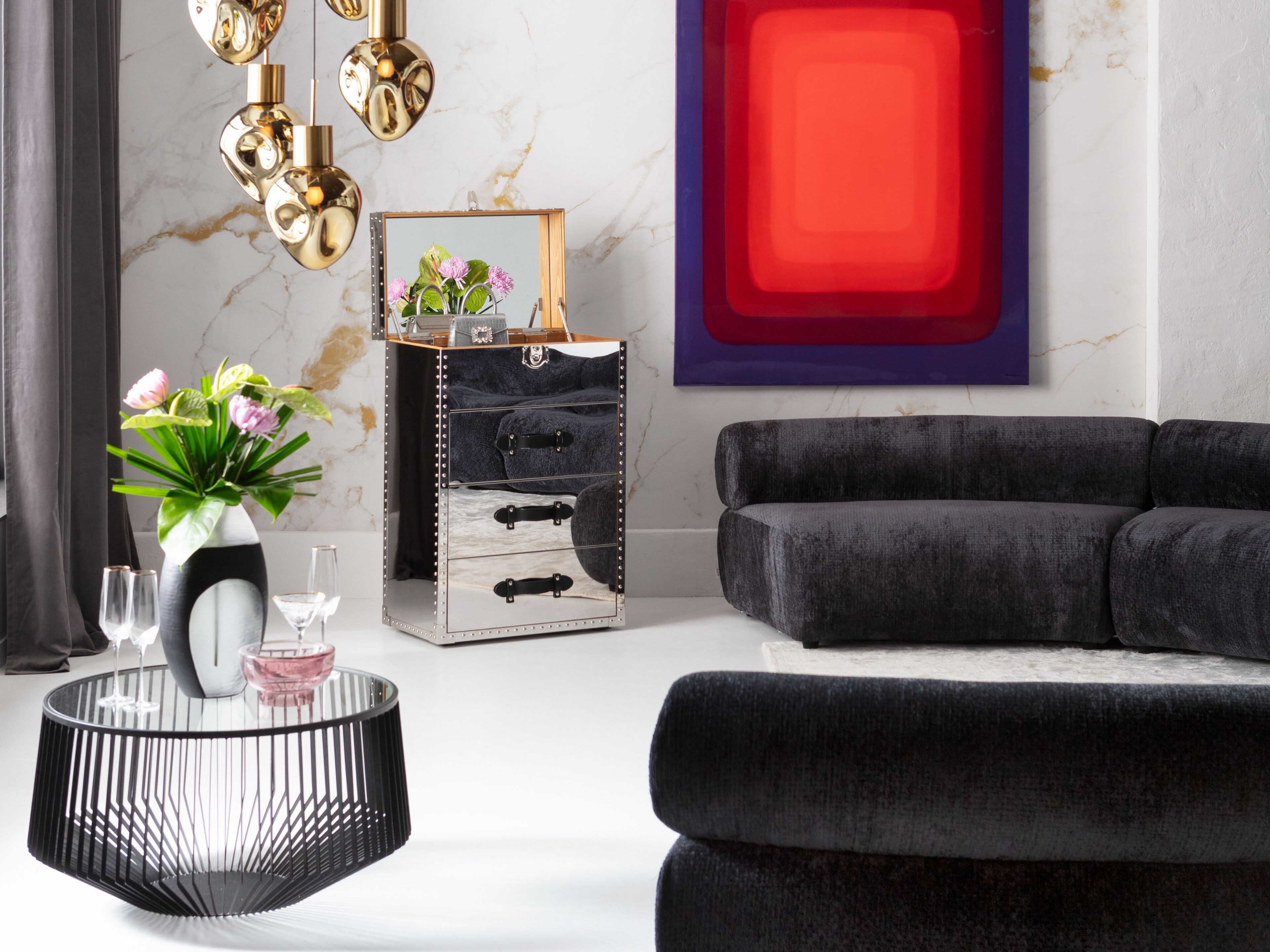 Мобильный туалетный столик KARE Design VEGAS MAKE UP ARCH-00106964 - Вид №6