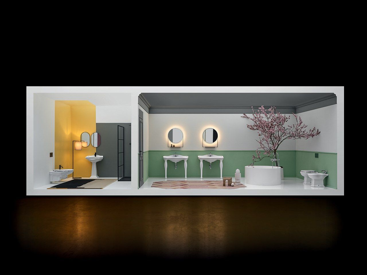 Керамический подвесной туалет Axa округ ARCH-00080758 - Вид №4