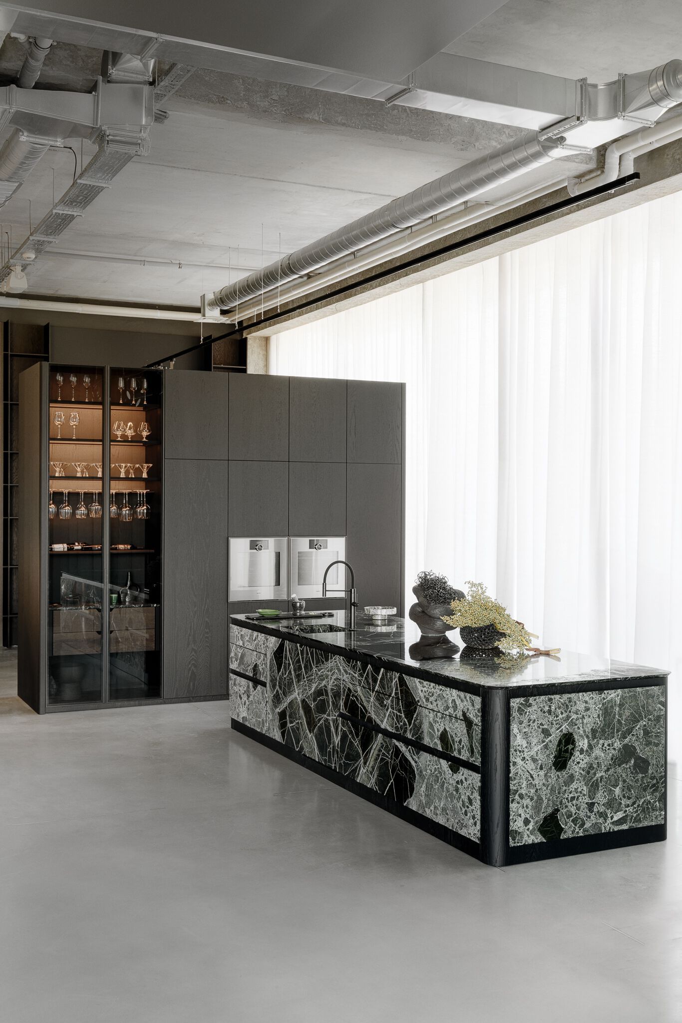 Кухня с островом Zajc FOREST ARCH-00141534 - Вид №1