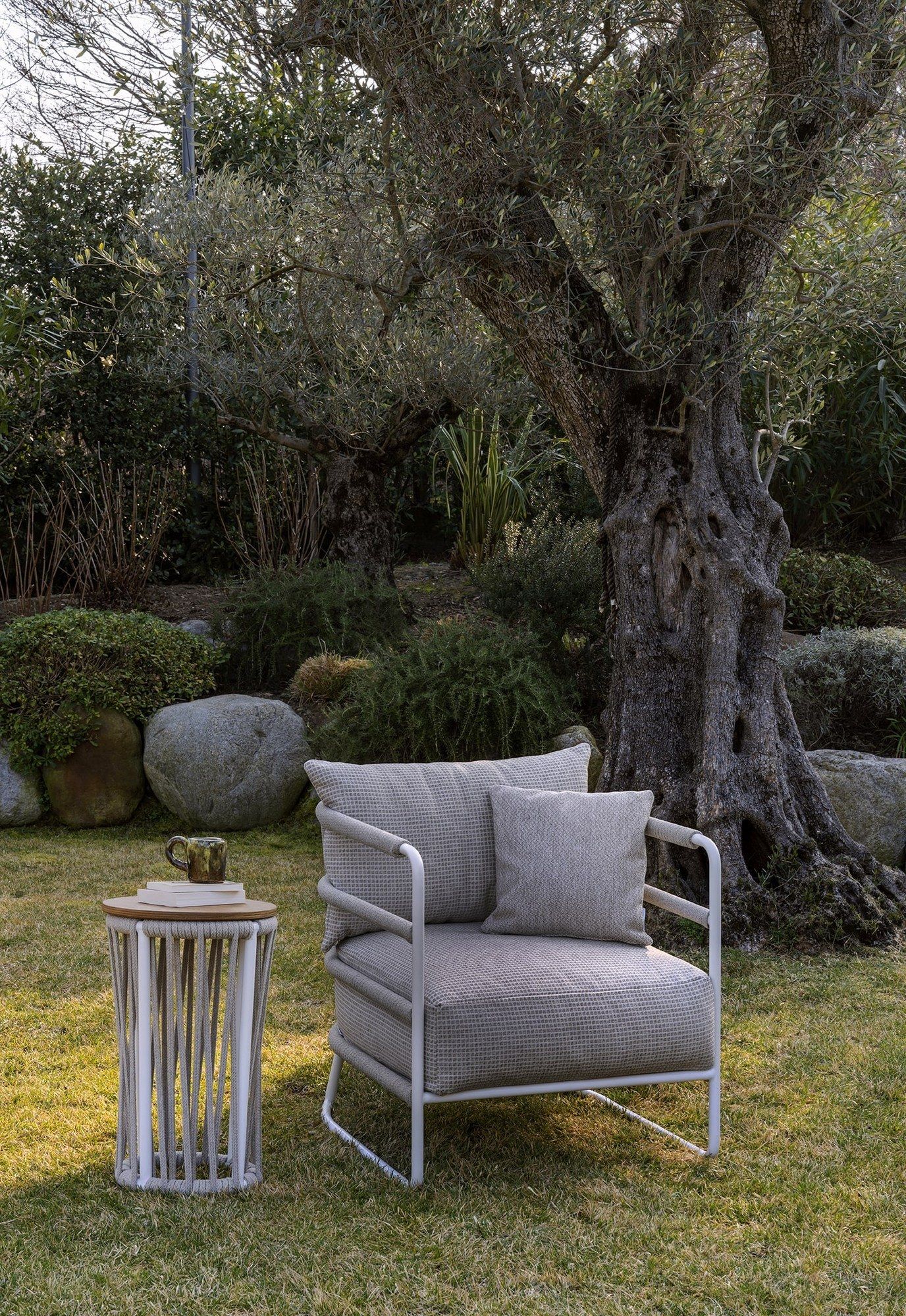 Высокий круглый садовый столик Rever Levante ARCH-00014409 - Вид №1