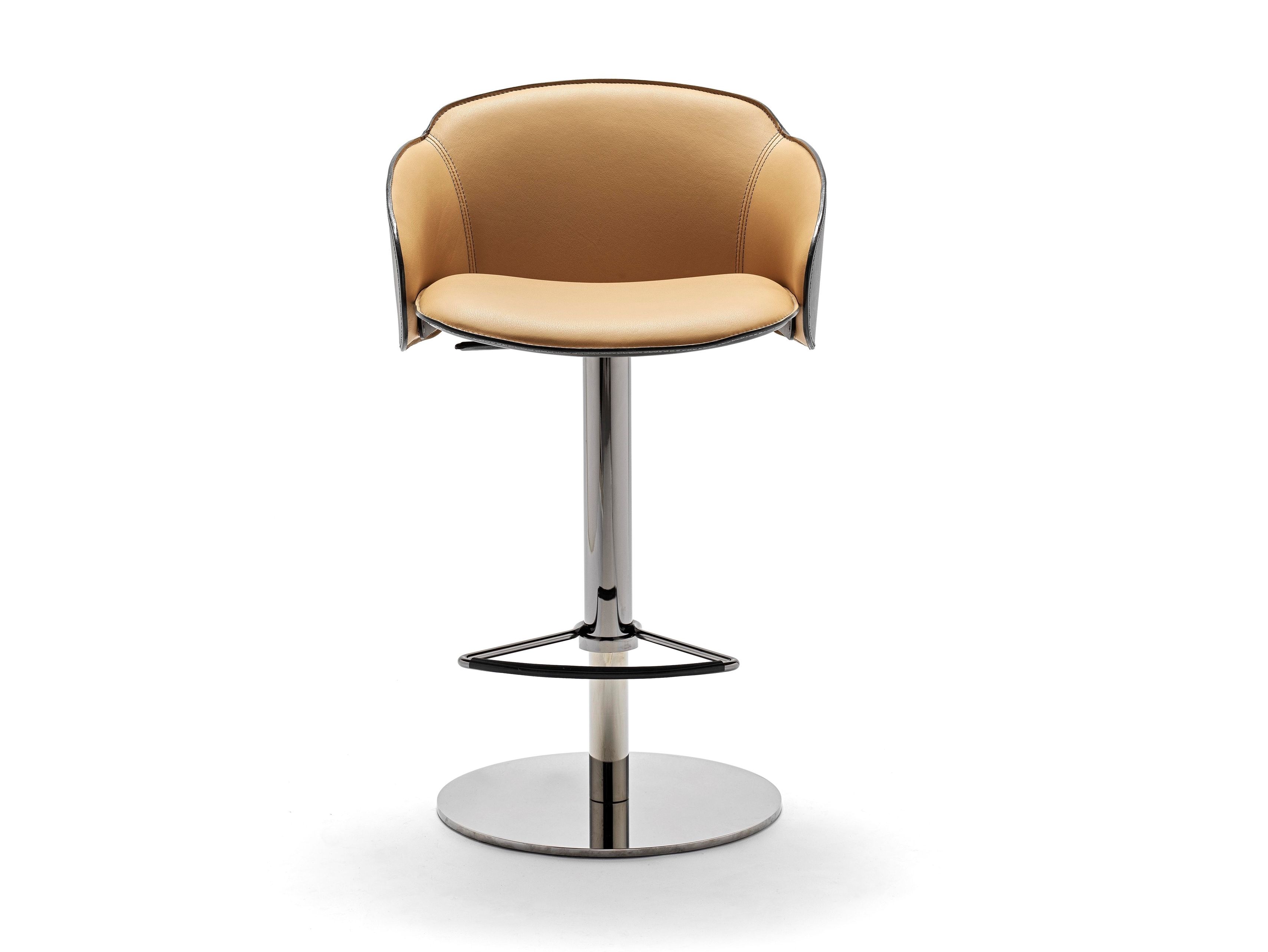 Кожаный стул с подставкой для ног Fasem Electa ARCH-00063216 - Вид №17