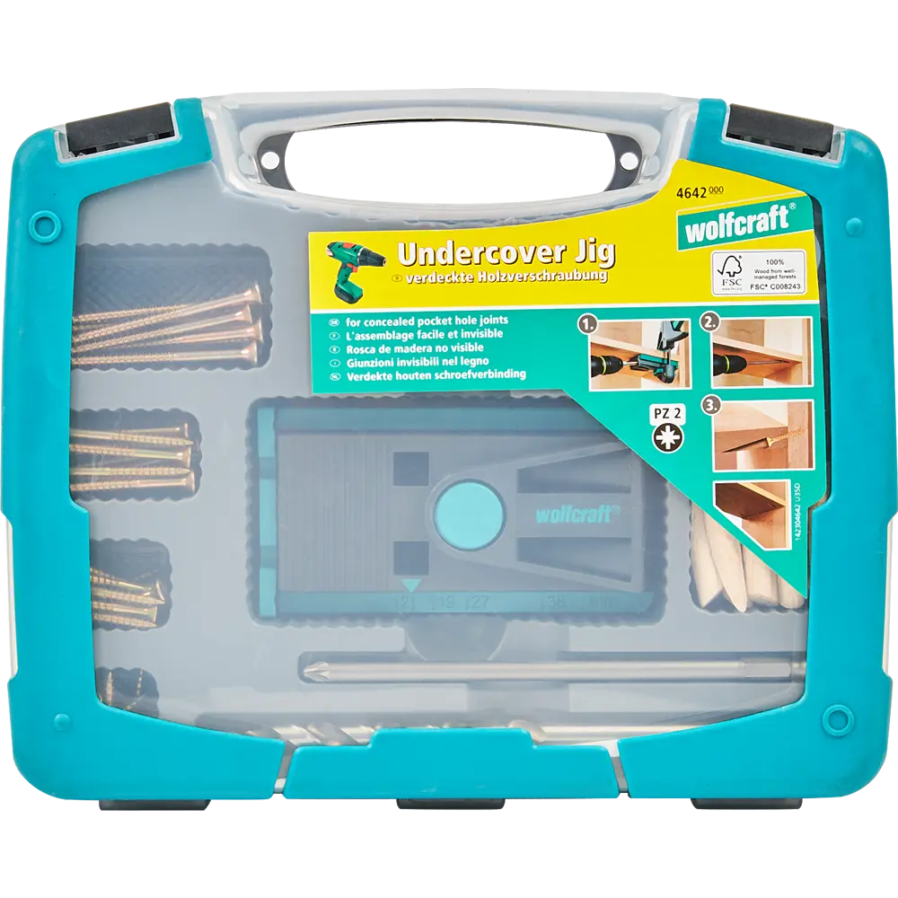 Устройство для выполнения скрытых соединений Wolfcraft 4642000 STLM-2072588 - Вид №4