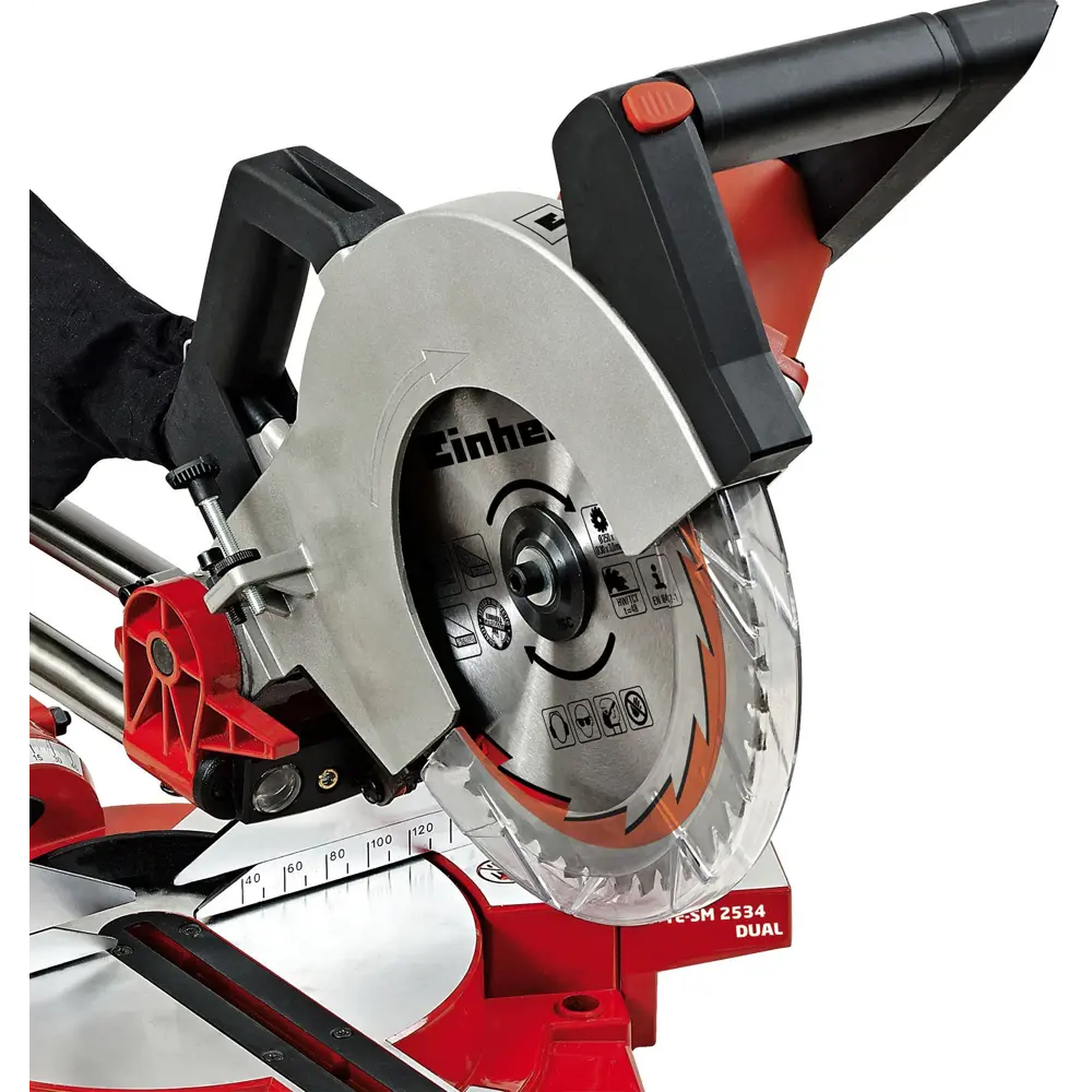 Пила торцовочная сетевая Einhell TE-SM 2534 Dual, 1800 Вт, 250 мм STLM-2042804 - Вид №1