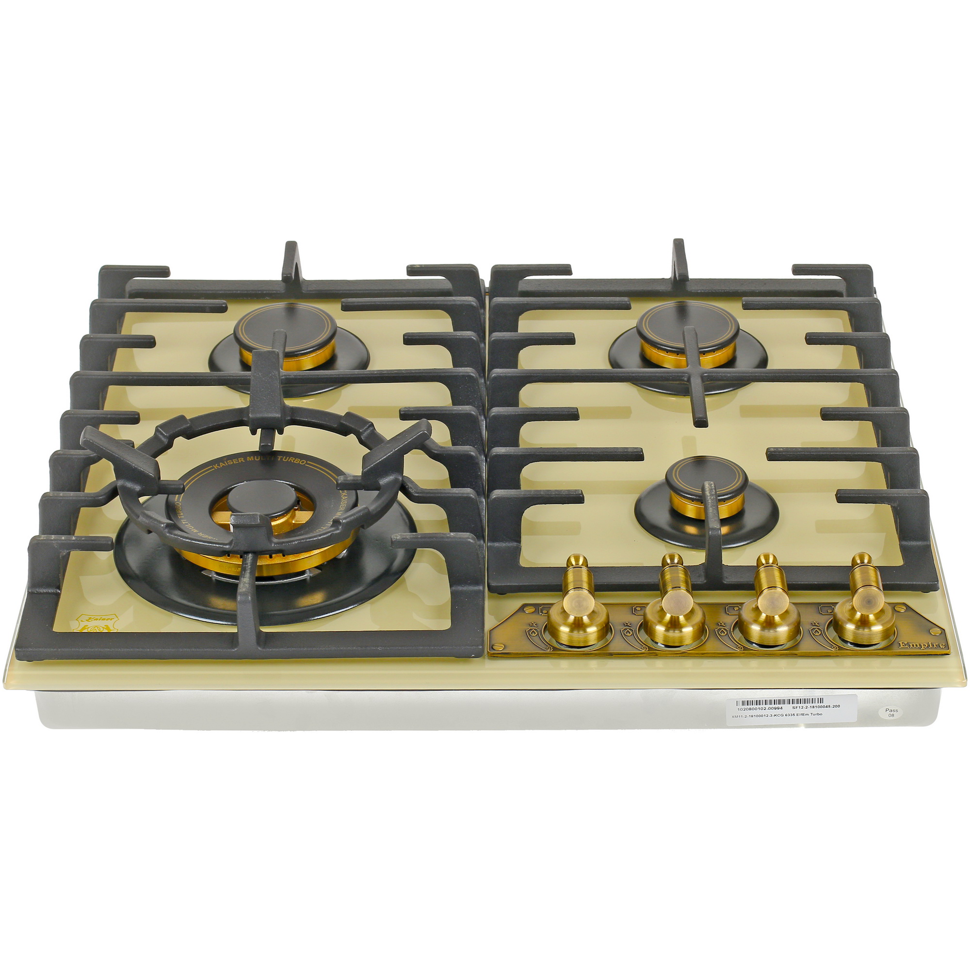 1110857 Газовая варочная поверхность Kaiser KCG 6335 ElfEm Turbo STDN-0077507 - Вид №1