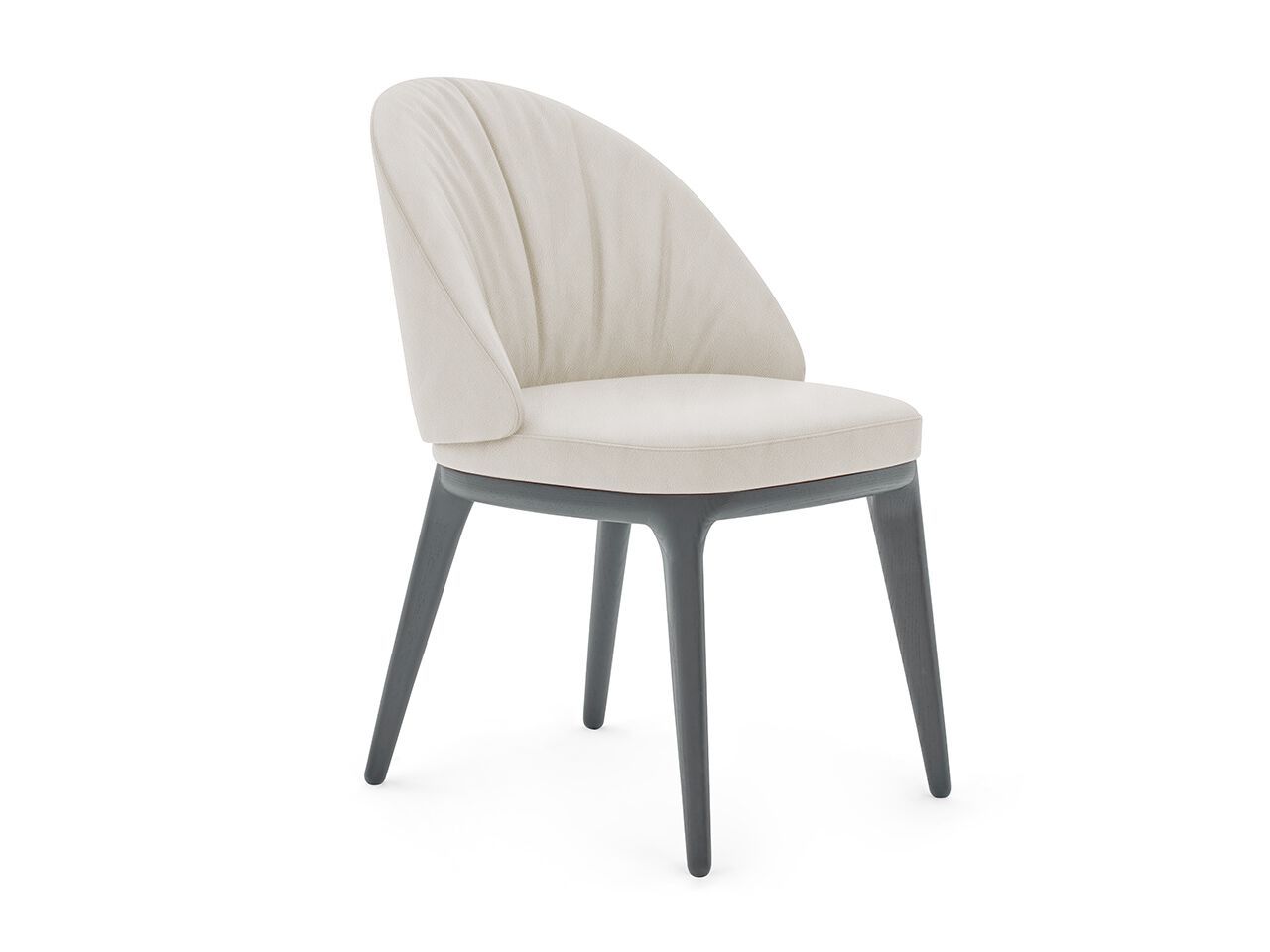 Кожаный мягкий стул HC28 maison NARA ARCH-00105905 - Вид №2