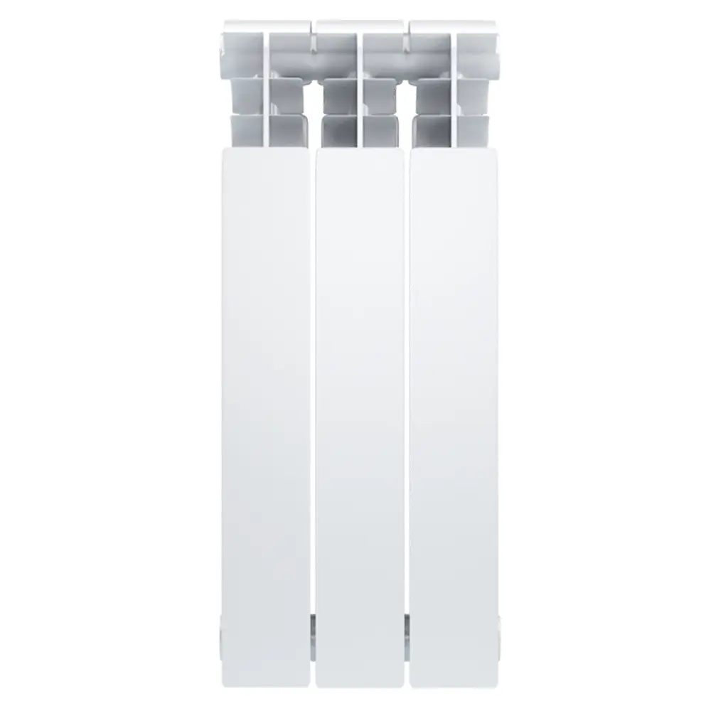 Радиатор секционный Oasis Bimetal 500/96 3 секции боковое подключение биметалл белый STLM-2079442