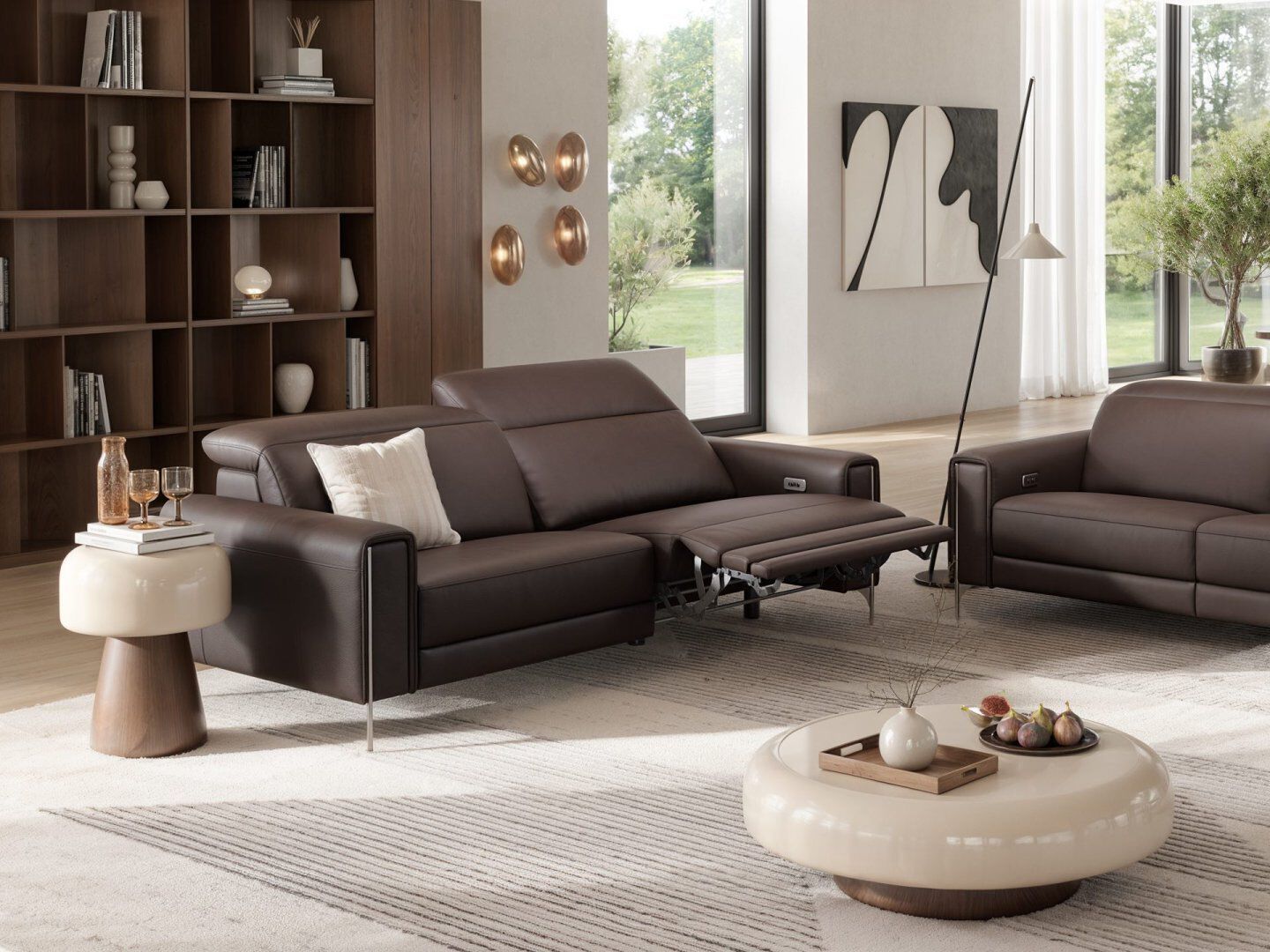 3-местный кожаный диван Sofanella Bellagio ARCH-00135536 - Вид №5