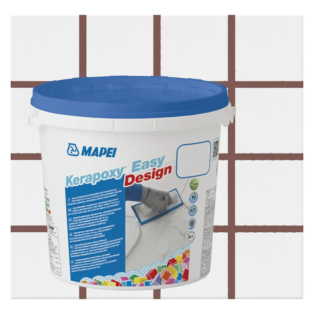 Эпоксидная затирка Mapei Kerapoxy Easy Design 143 Терракота 3 кг