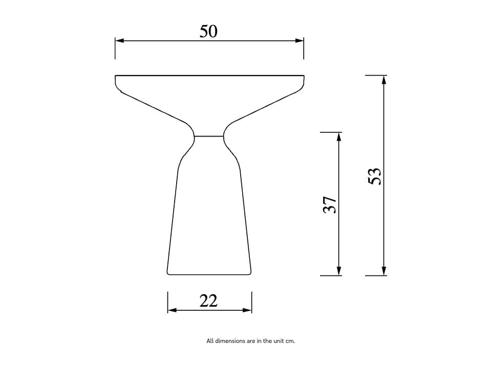 Круглый журнальный столик из латуни и стекла Classicon Белл ARCH-00039502 - Вид №48