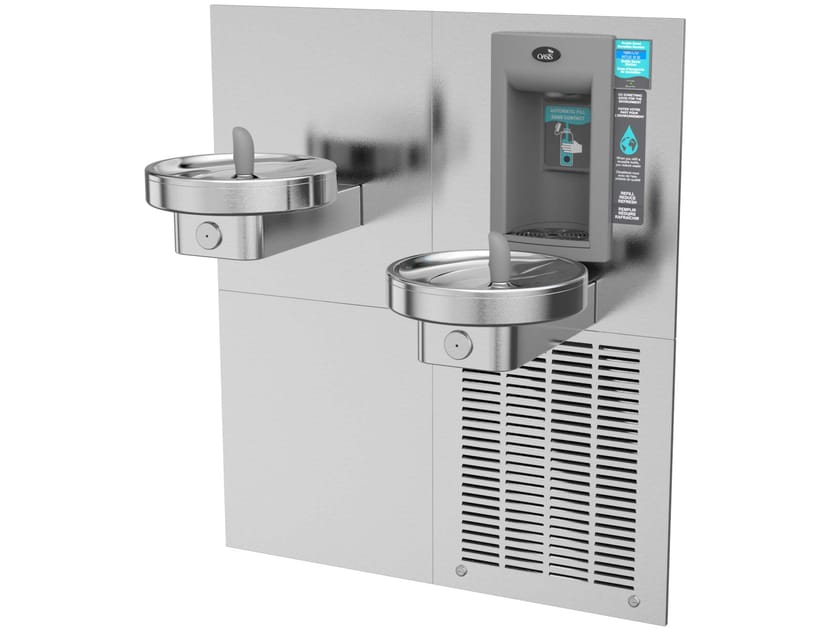 Бесконтактный диспенсер для воды с питьевым фонтаном OASIS International Aqua Pointe ARCH-00114572