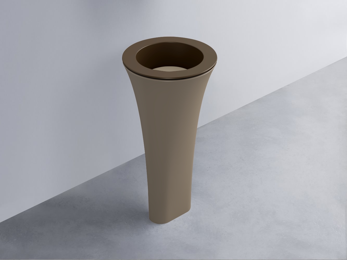 AMLA45-CA+AMPILT-AV+AMCOLT-AN Раковина Amedeo Tondo отдельностоящая cielo Enjoy + Amedeo Ceramica Cielo