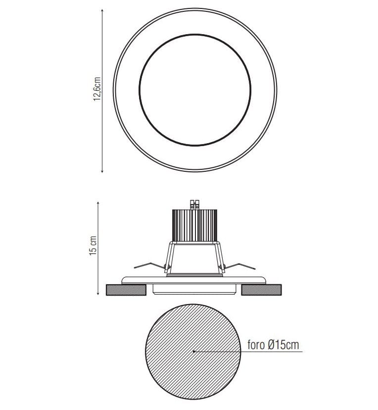 Светодиодный потолочный светильник PURALUCE RASO R ARCH-00103481 - Вид №1