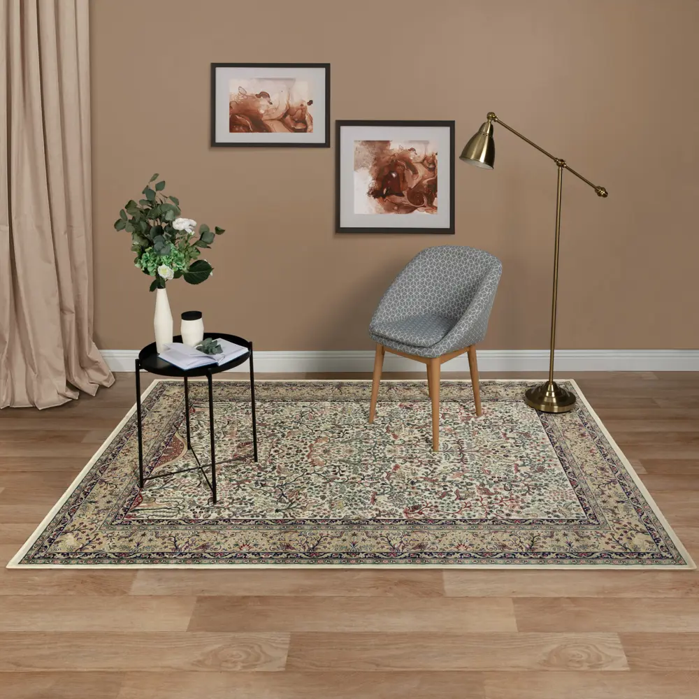 DEVOS-CABY Ковер Isphahan Бежевый 160x230 см для гостиной и спальни 89375828 STLM-1459310 - Вид №5