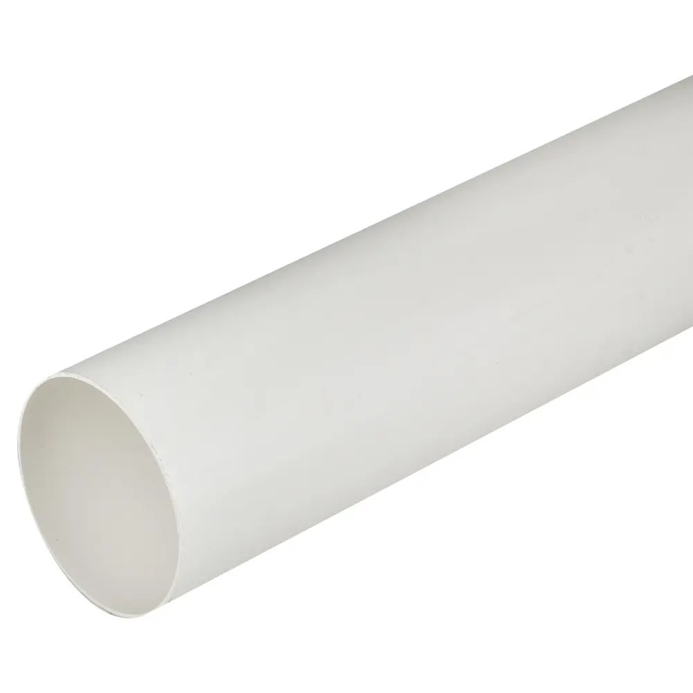 Труба водосточная 80x2000 мм цвет белый MUROL STLM-2020403