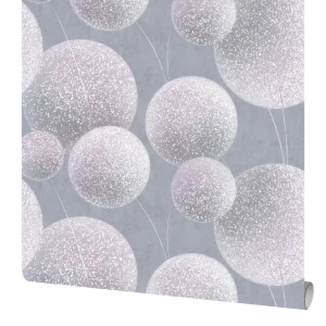 Обои флизелиновые Wall Decor Элис фиолетовые 1.06 м 75240-65