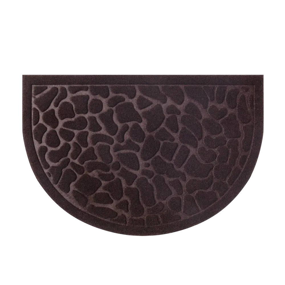 Коврик Inspire HR Lenzo 40x60 см резина цвет темно-коричневый STLM-2064781 - Вид №1