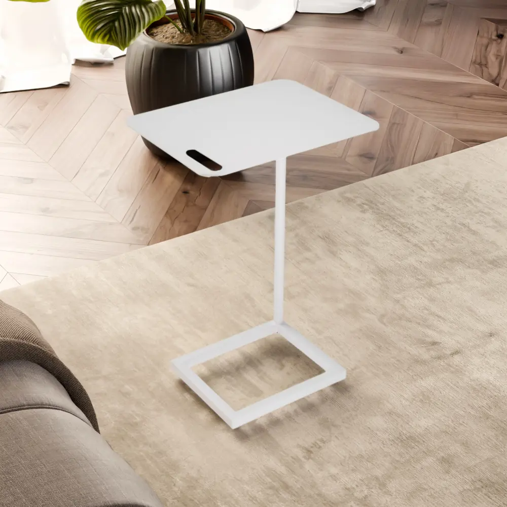 Журнальный столик Sheffilton прямоугольный 40x32 см белый STLM-2128575 - Вид №4