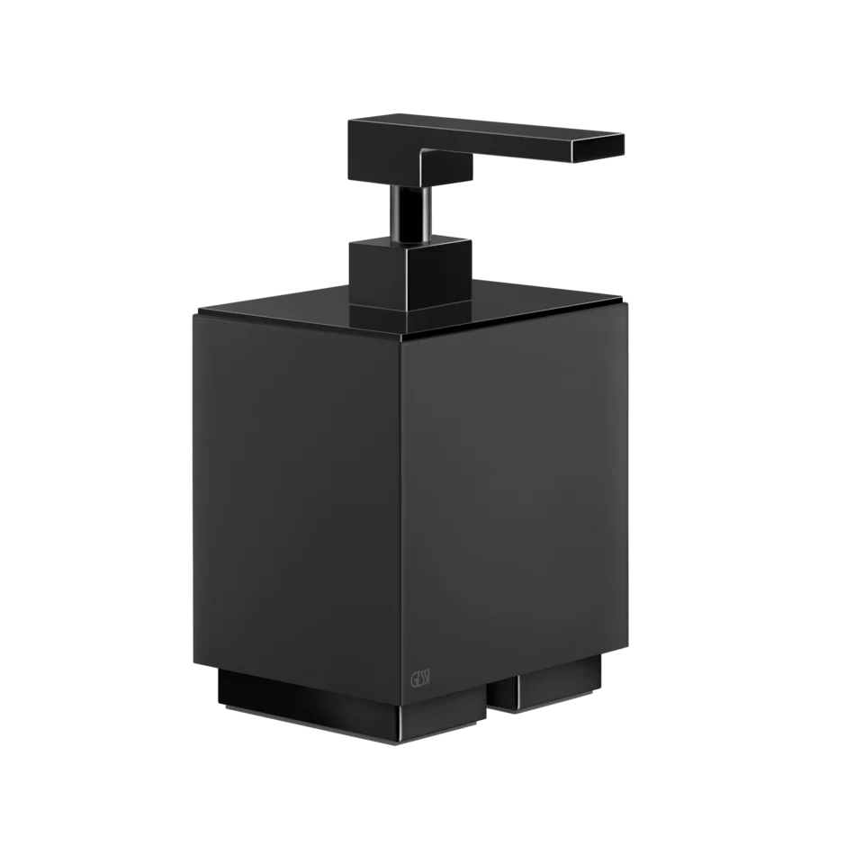 Держатель дозатора мыла 20838 706 Gessi Inverso ЧЕРНЫЙ МЕТАЛЛ PVD 20838706
