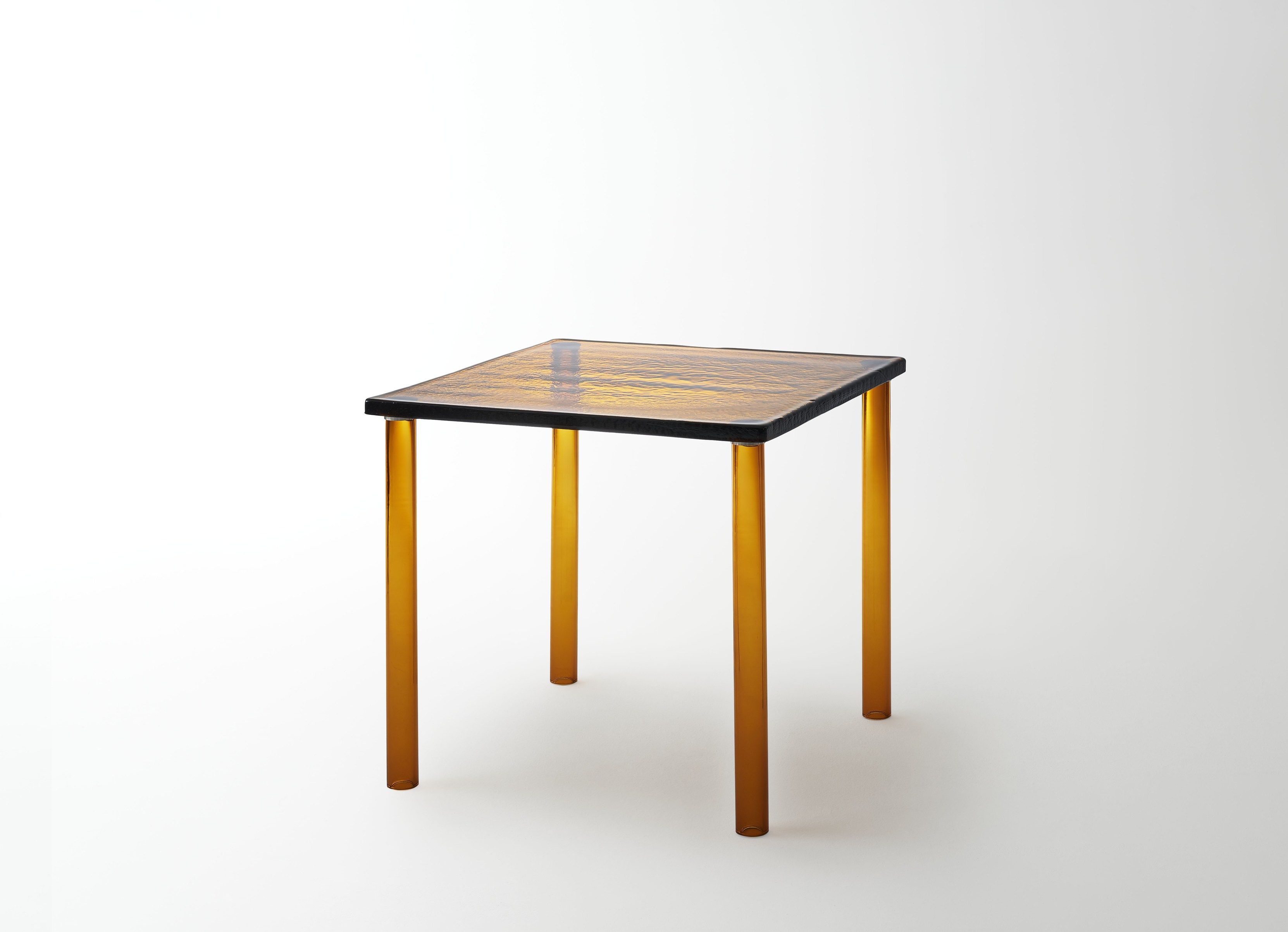 Квадратный стол из муранского стекла Glas Italia вложение ARCH-00030447 - Вид №1