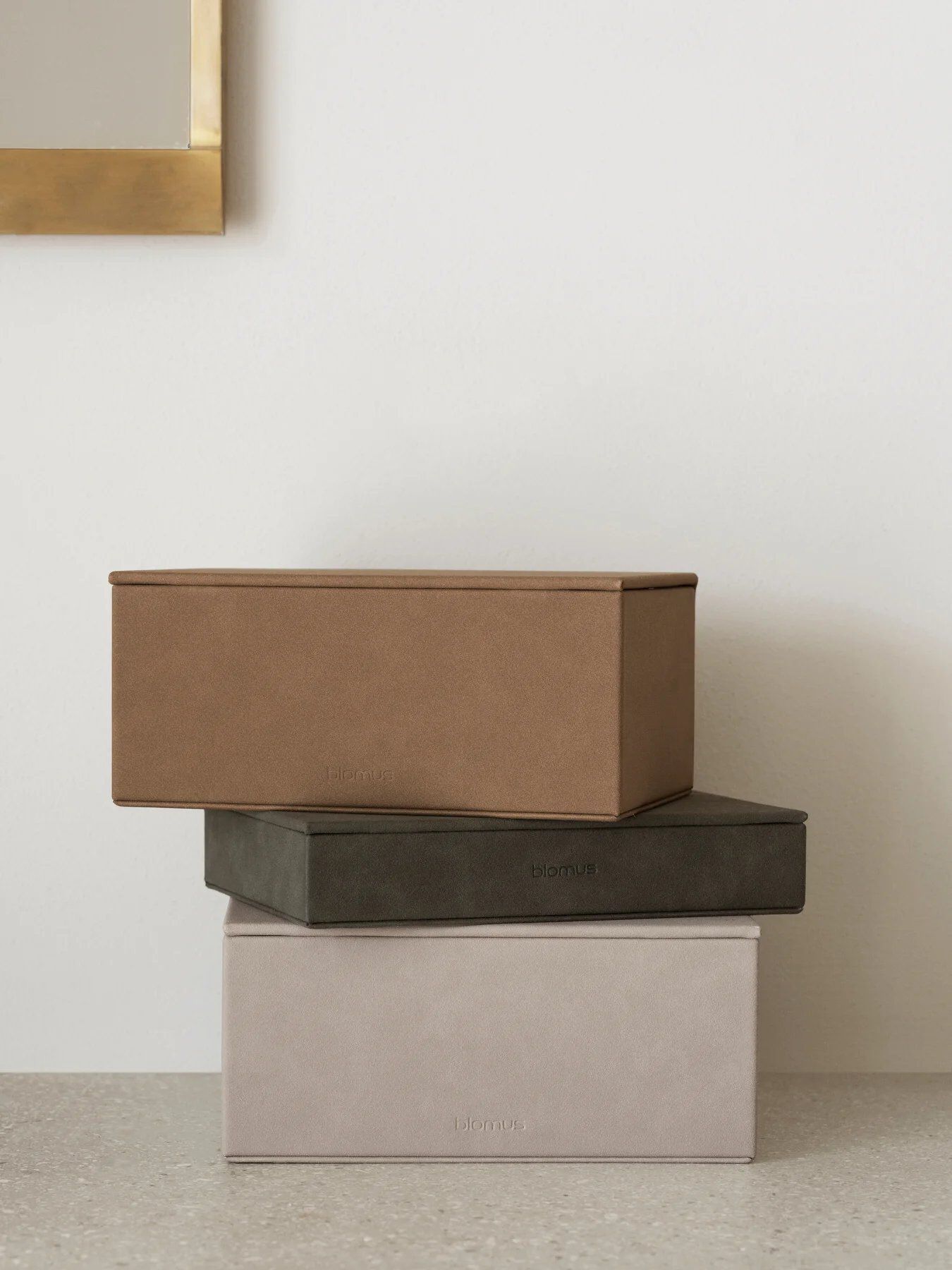 Шкатулка из искусственной кожи blomus Sahla ARCH-00152040 - Вид №14