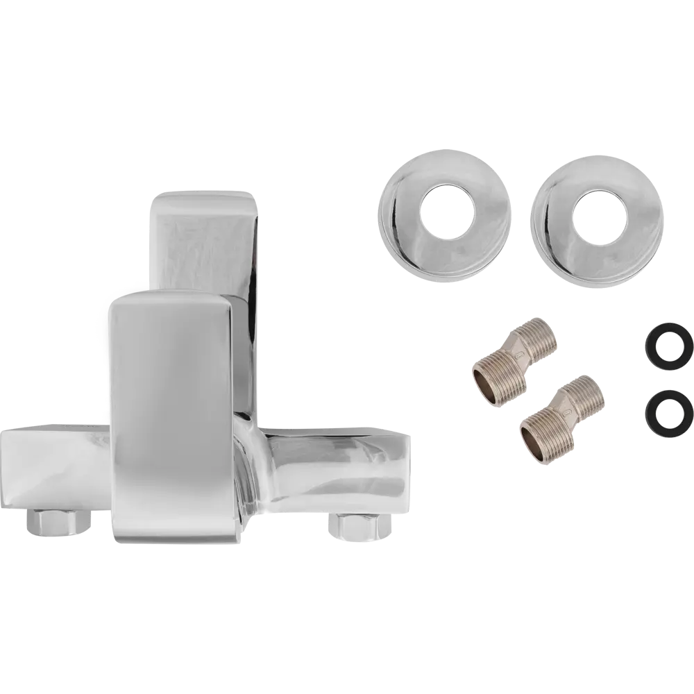 Смеситель для ванны Swedbe Flora однорычажный цвет хром STLM-2108937 - Вид №2