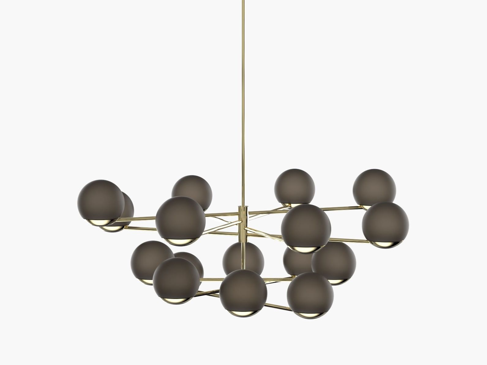 Светодиодный потолочный светильник ручной работы Cameron Design House Мяч и обруч ARCH-00046589 - Вид №2