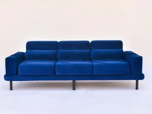 RINOCCA 3-х местный бархатный диван