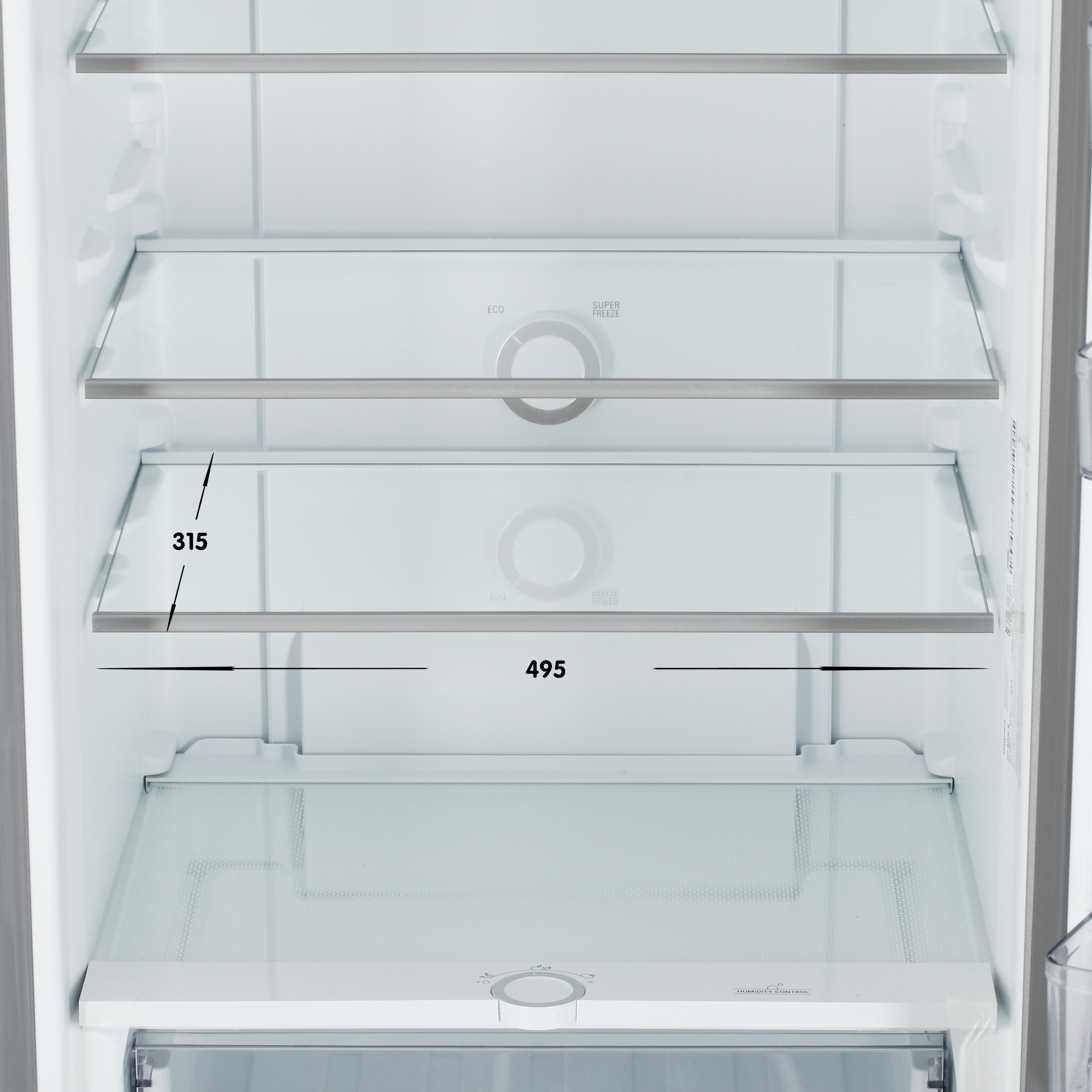 5457089 Холодильник с морозильником   Hotpoint HT 6200 S серебристый STDN-0114233 - Вид №8