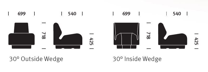 Тканевое кресло Herman Miller Chadwick ARCH-00148879 - Вид №4
